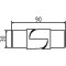 Dekorativ puller i aluminium | serie 495.01B | Samlingselement Samlingselement i aluminium til brug op til 90� til forskellige h�ldninger og vinkelpositioner